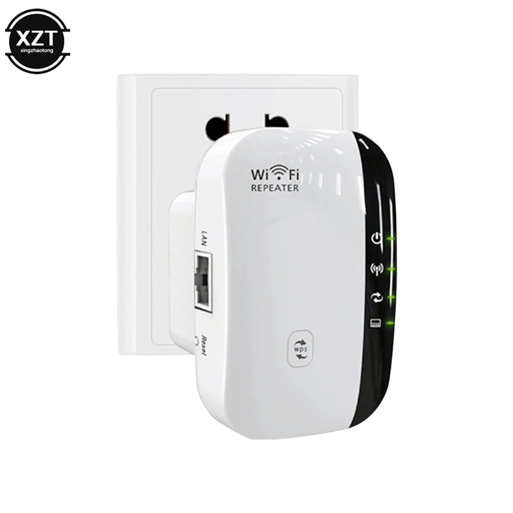Amplificador de señal WiFi, amplificador de señal, repetidor WiFi, extensor inalámbrico, enrutador, enrutador, repetidor extensor de 300 Mbps