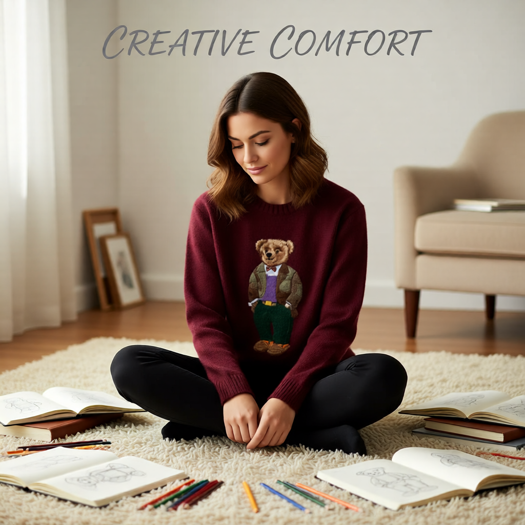 Women’s Autumn & Winter Cashmere Knit Sweater