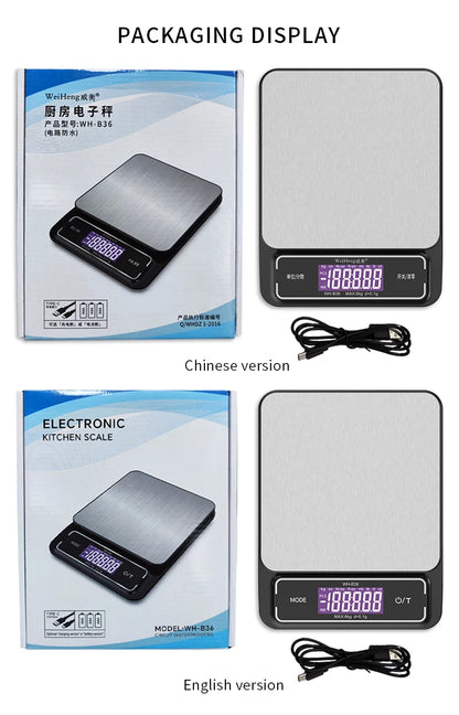 Digital Kitchen Spoon Scale | Mini LCD Food Weighing Tool 0.1–500g | Precision Measuring Spoon