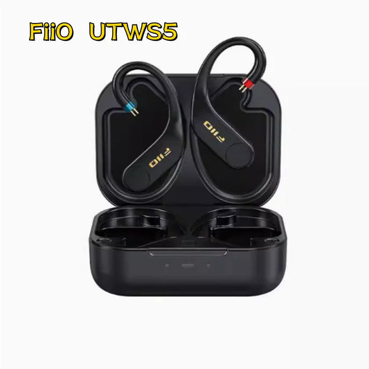 Auriculares Bluetooth de alta resolución FiiO UTWS5 2025 con amplificador IEM: totalmente inalámbricos y con ajuste seguro