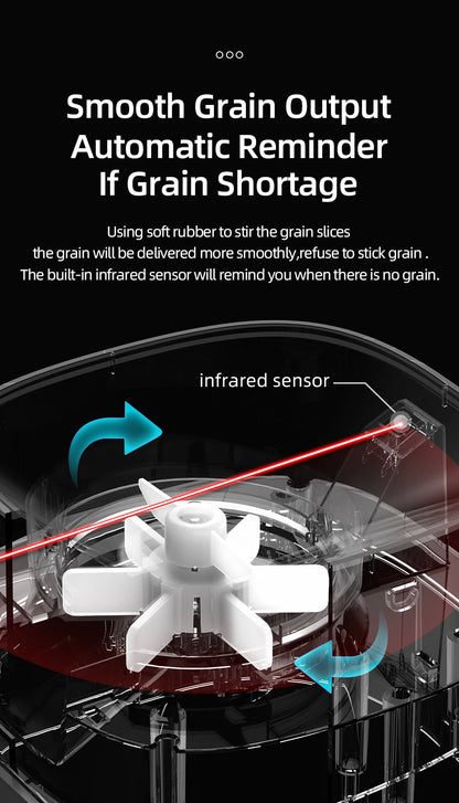 ROJECO Smart Automatic Cat Feeder – WiFi Pet Food Dispenser with Timer