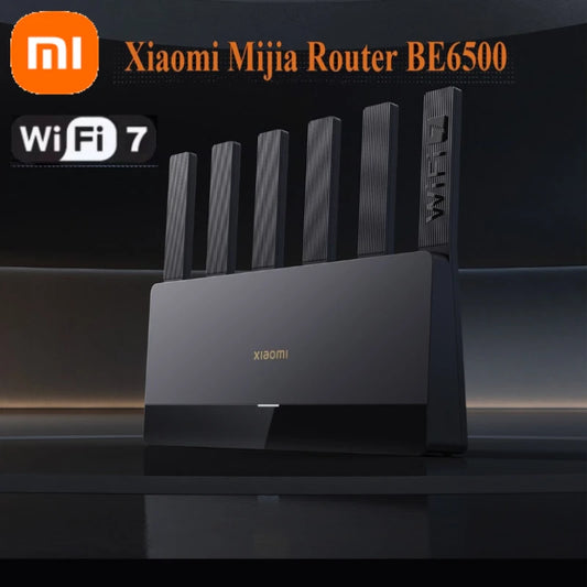 Router Xiaomi BE6500 WiFi 7: LAN 2.5G, doble banda, Qualcomm de 4 núcleos, compatible con malla