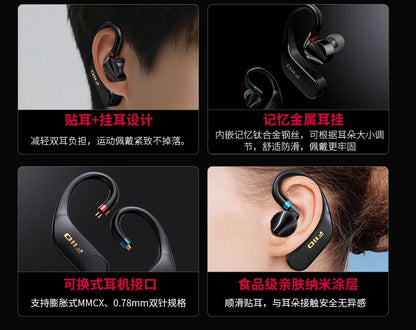 Auriculares Bluetooth de alta resolución FiiO UTWS5 2025 con amplificador IEM: totalmente inalámbricos y con ajuste seguro