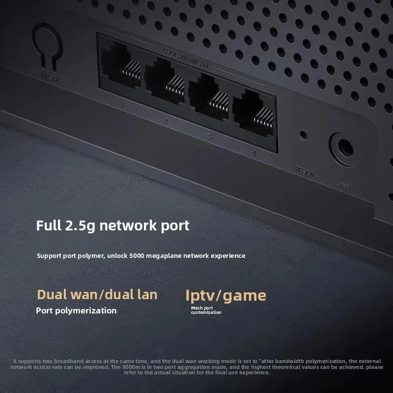 Router Xiaomi BE6500 WiFi 7: LAN 2.5G, doble banda, Qualcomm de 4 núcleos, compatible con malla