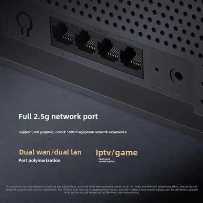 Router Xiaomi BE6500 WiFi 7: LAN 2.5G, doble banda, Qualcomm de 4 núcleos, compatible con malla