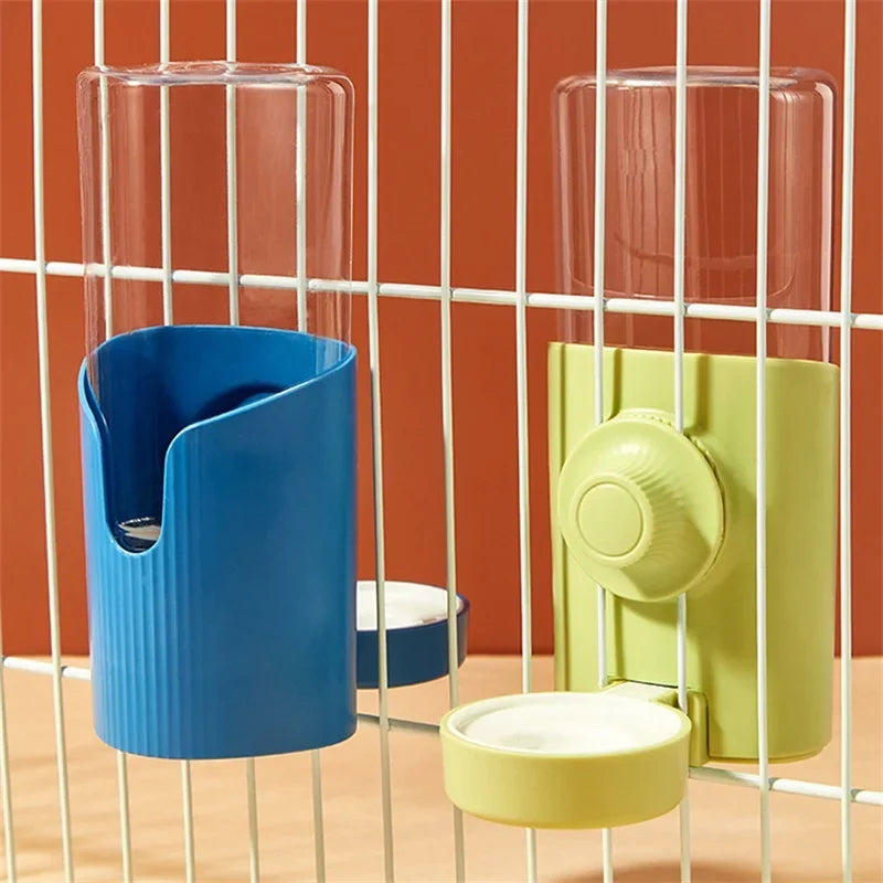 Dispensador de agua automático colgante para mascotas: comedero y cuenco 2 en 1 para perros y gatos