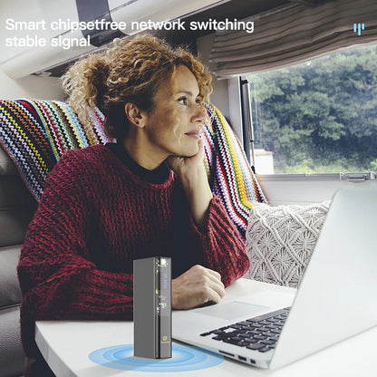 TIANJIE MF310 MiFi con punto de acceso Wi-Fi, Wi-Fi móvil SIM, enrutador Wi-Fi portátil 4G LTE de 10000 mAh, alta velocidad de 150 Mbps para viajes globales